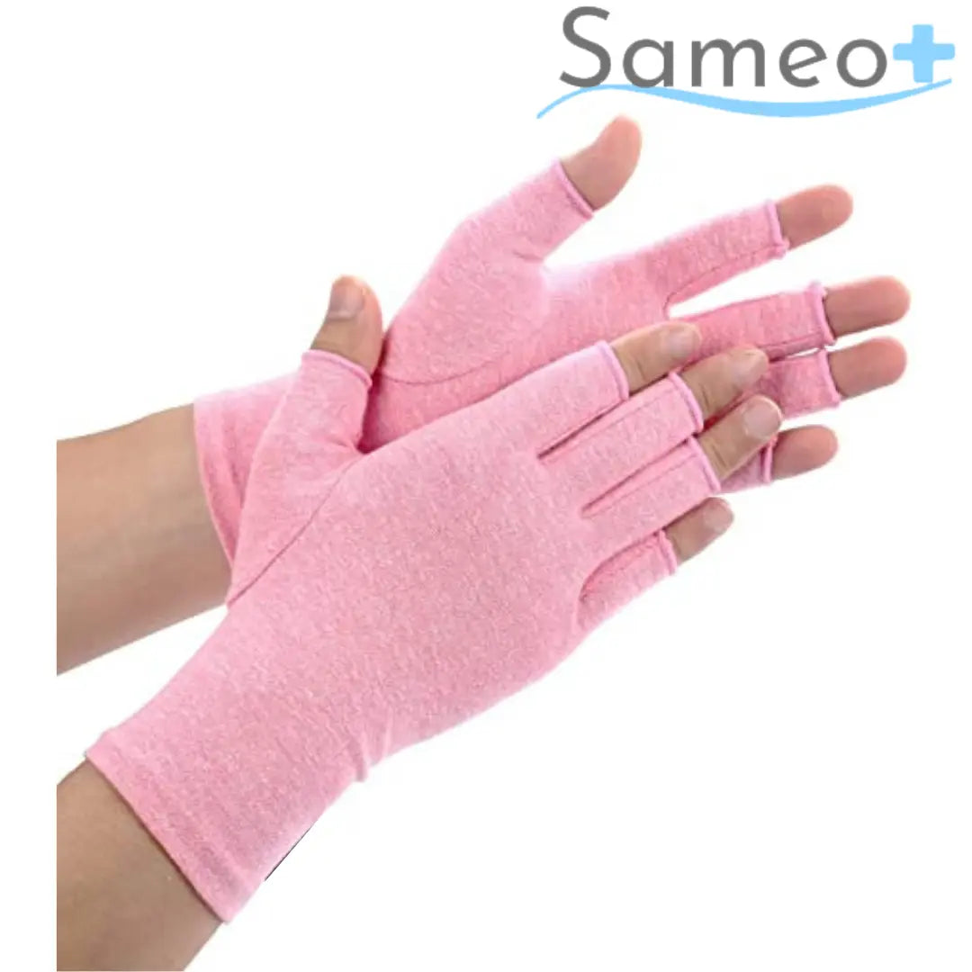 Gants de compression anti-douleurs Rose | Sameo™