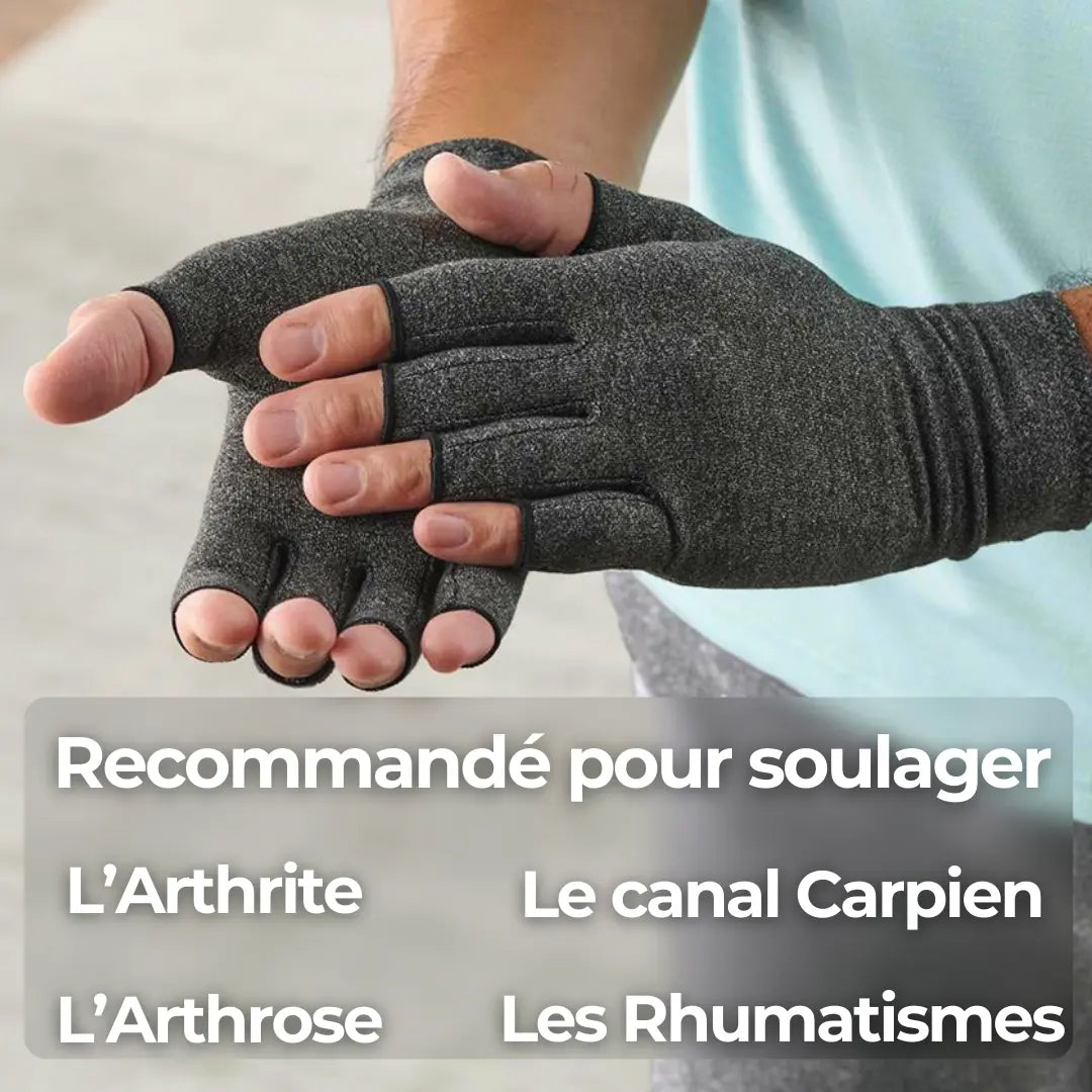 Gants de compression anti-douleurs