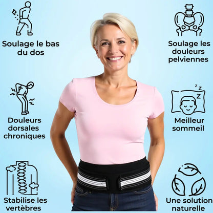 Ceinture Dorsale | Soulage les maux de dos et la sciatique | Sameo