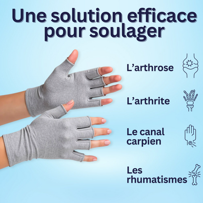 Gants de compression anti-douleurs Bambou